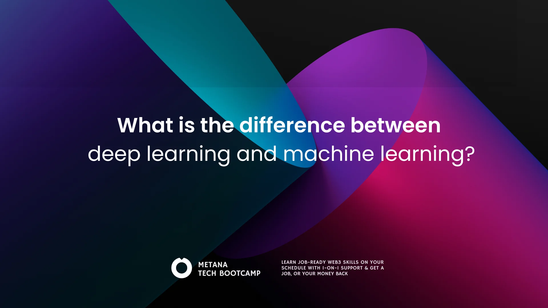 deep learning vs machine learning