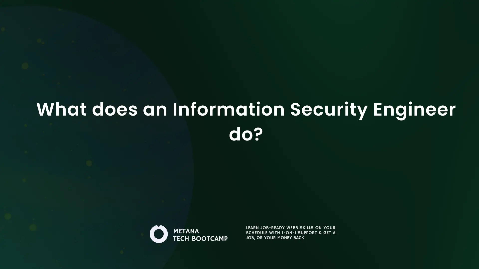 Information Security Engineer
