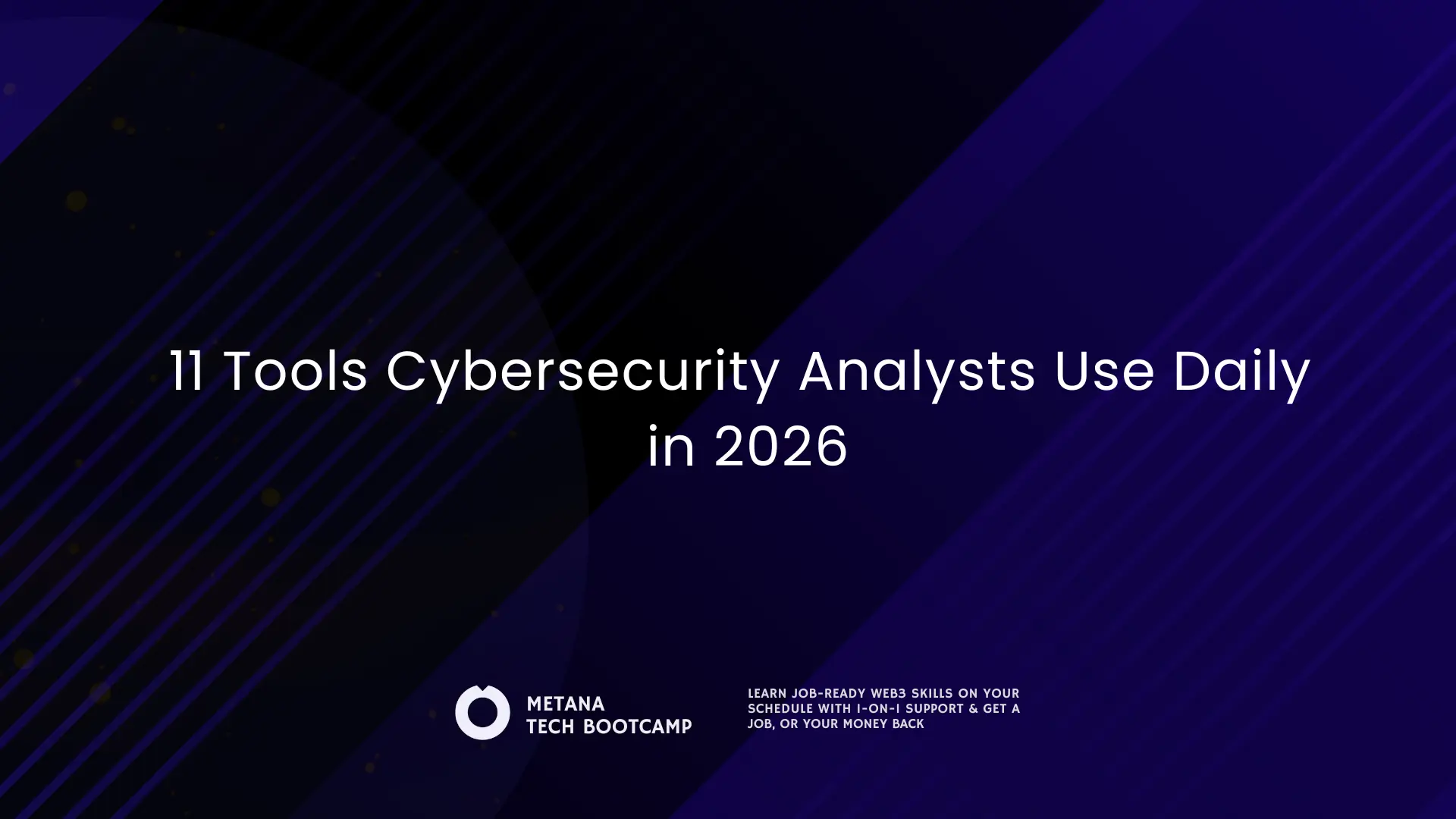 Cybersecurity analyst tools